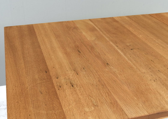 Image 1 of Scandinavian drop leaf dining table in Oak – circa 1970-80