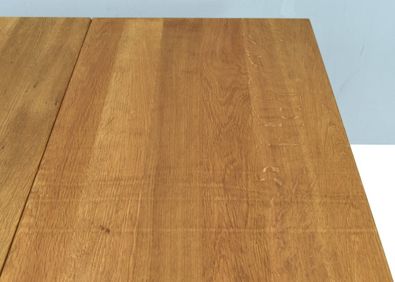 Image 1 of Table de salle à manger scandinave en chêne - circa 1970-80