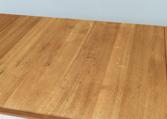 Image 1 of Table de salle à manger scandinave en chêne - circa 1970-80