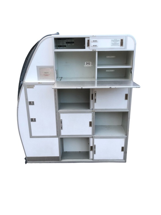 Image 1 of Unique Airplane Furniture - Set Of Two Cabinets