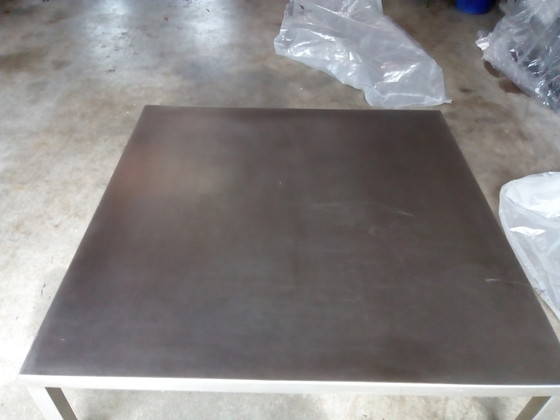 Image 1 of Stainless Steel Coffee Table Uno
