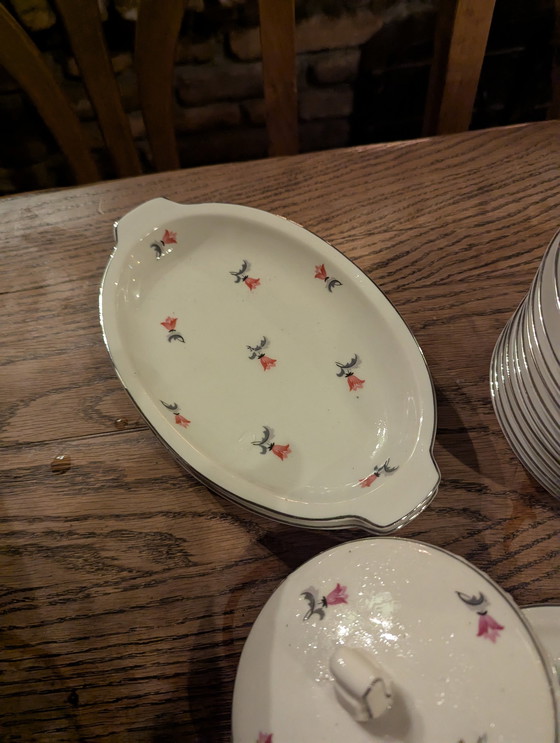 Image 1 of Antique Breakfast Service From Czechoslovakia