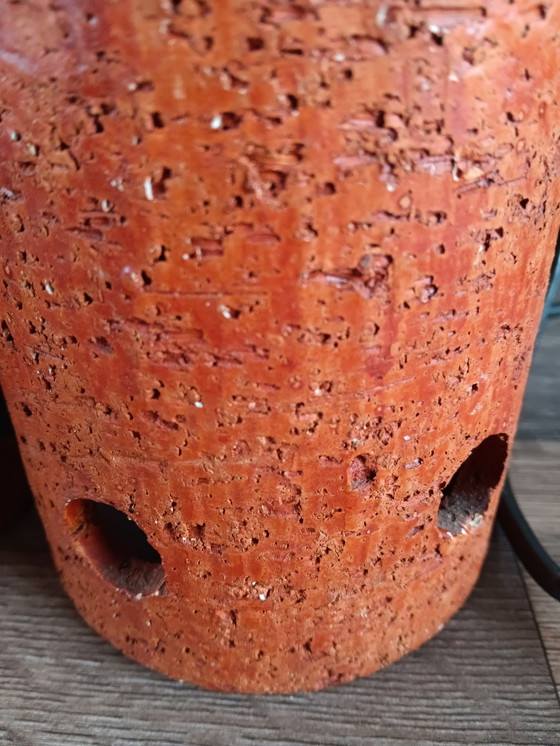 Image 1 of Bellissima lampada a sospensione in ceramica retrò/vintage/spaziale, risalente al 1970 circa