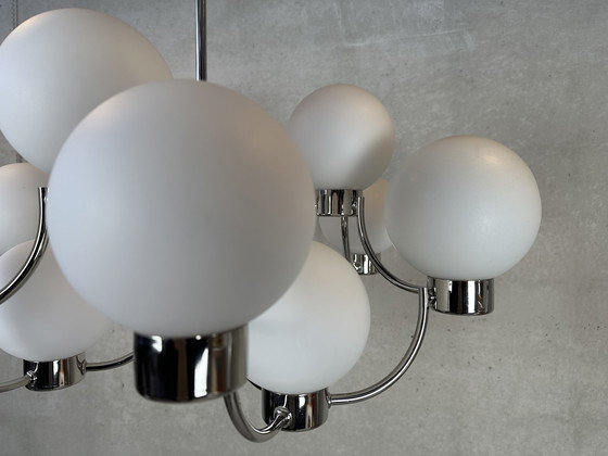 Image 1 of Lampadario di design vintage Boulanger - Sciolari