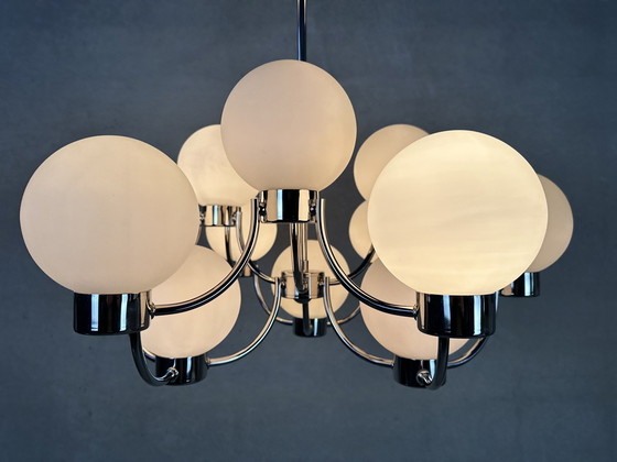 Image 1 of Lampadario di design vintage Boulanger - Sciolari