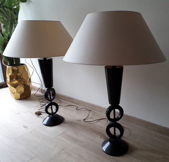 Image 1 of 1x lampe Schemer design vintage