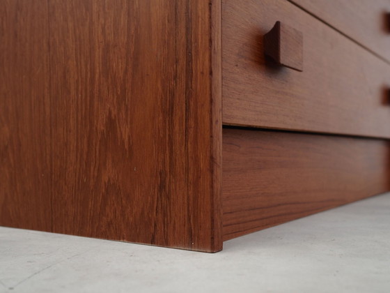 Image 1 of Teak Chest Of Drawers, Danish Design, 1970S, Production: Denmark