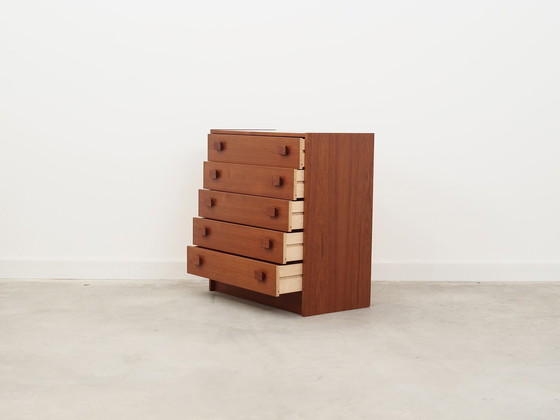 Image 1 of Teak Chest Of Drawers, Danish Design, 1970S, Production: Denmark