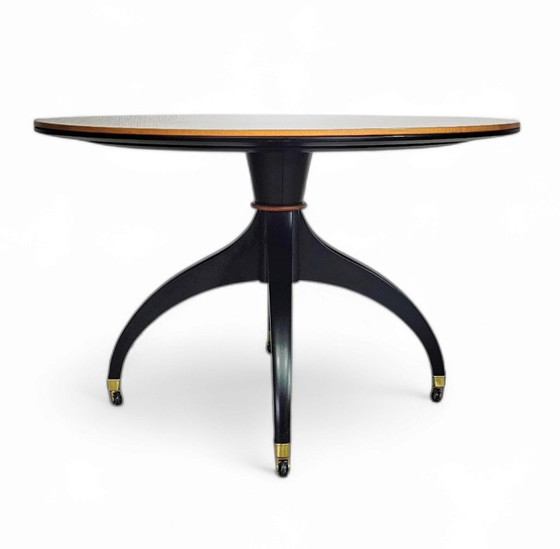 Image 1 of Circular Table Signed Giorgetti From The 80S By Centro Ricerche