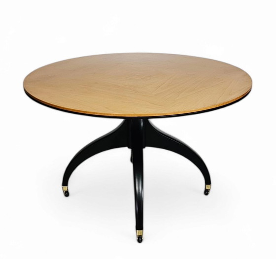 Image 1 of Circular Table Signed Giorgetti From The 80S By Centro Ricerche