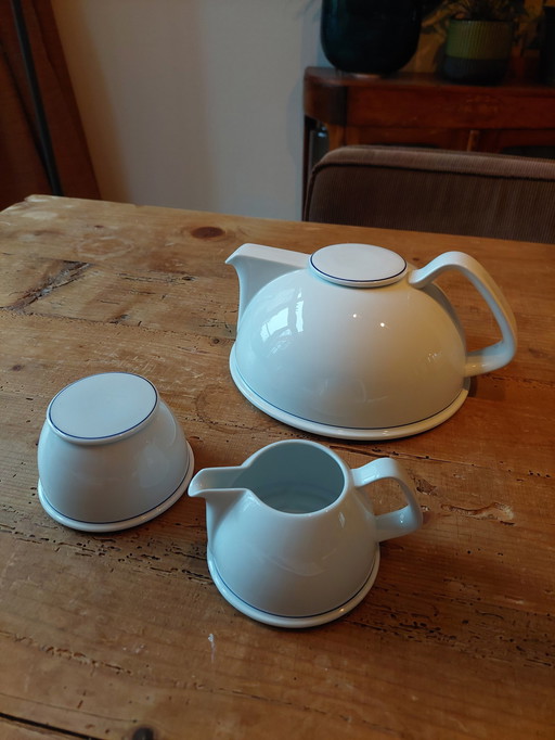 Teapot, Sugar Bowl And Milk Jug From Pieter Stockmans