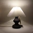 Vintage-Lampe mit Schirm