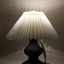 Vintage-Lampe mit Schirm