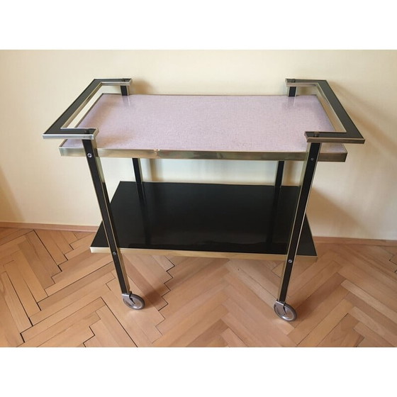 Image 1 of Carrello in vetro vintage, 1960-1970