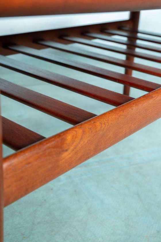 Image 1 of Vintage Danish design coffee table, teak XL table Grete Jalk