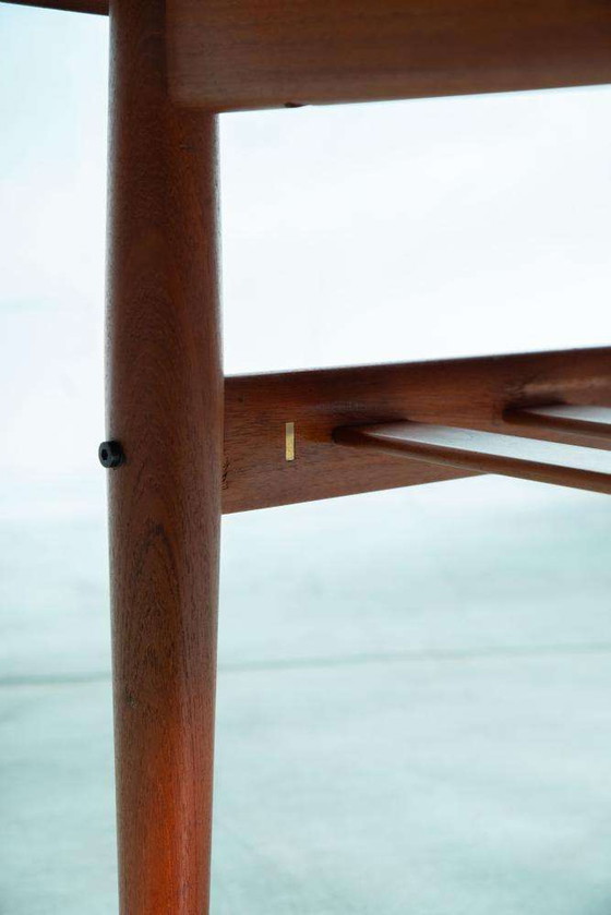 Image 1 of Vintage Danish design coffee table, teak XL table Grete Jalk