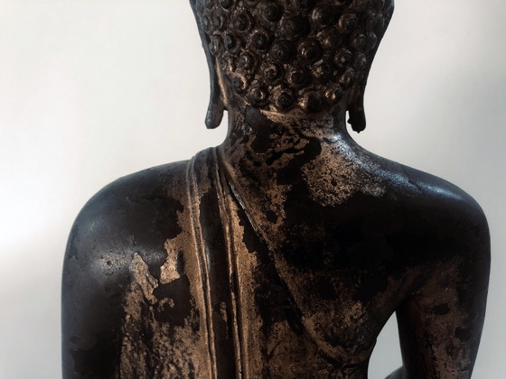 Image 1 of Buddha Shakyamuni, Ayutthaya • Bronzo dorato • Tailandia • XVII secolo