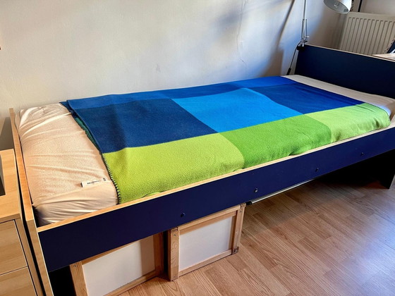 Image 1 of Set di 4 mobili per camera da letto e ufficio Ikea Robin anni &#39;90 