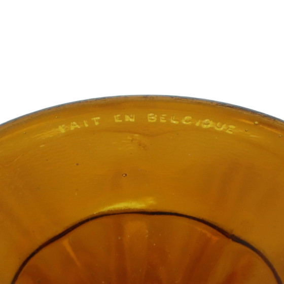 Image 1 of Art Deco Amber Cake Dish