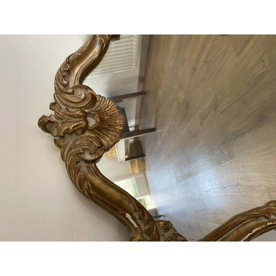 Image 1 of Specchio d'epoca in legno dorato
