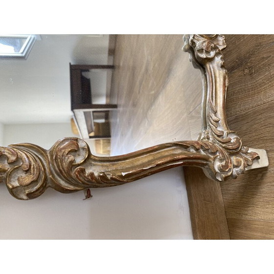 Image 1 of Specchio d'epoca in legno dorato