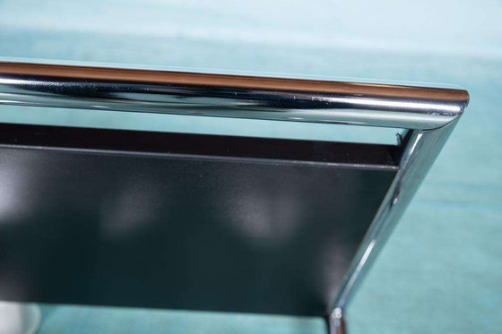 Image 1 of Minimalist coat rack tube frame chrome 80s memphis coat rack