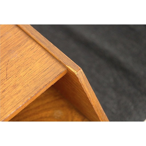 Vintage teak telephone bench, Sweden 1960