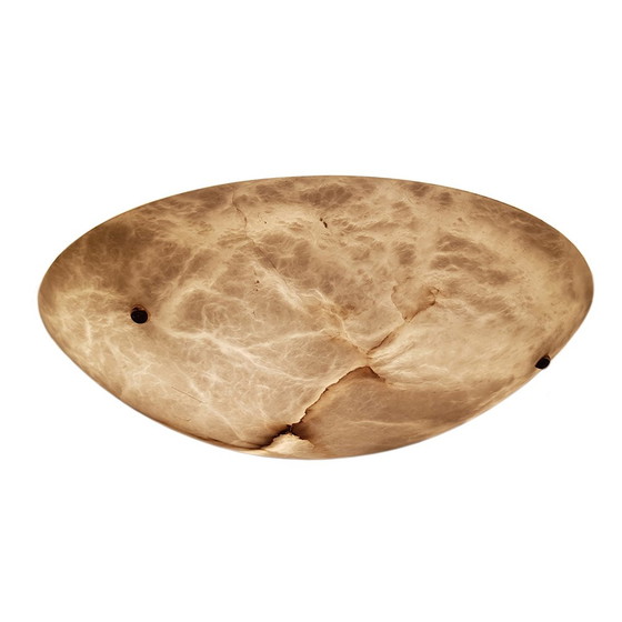 Image 1 of Mid-Century Alabaster Pendant Lamp