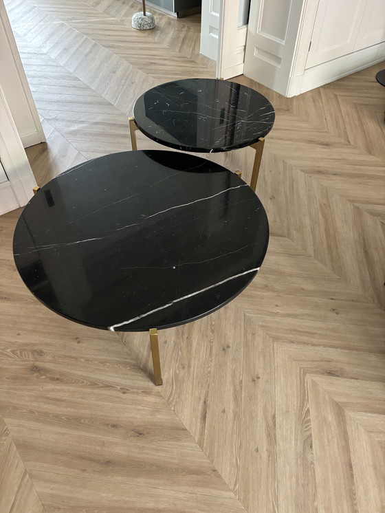 Image 1 of Furnified Marble Coffee Tables (79 And 58 Cm)