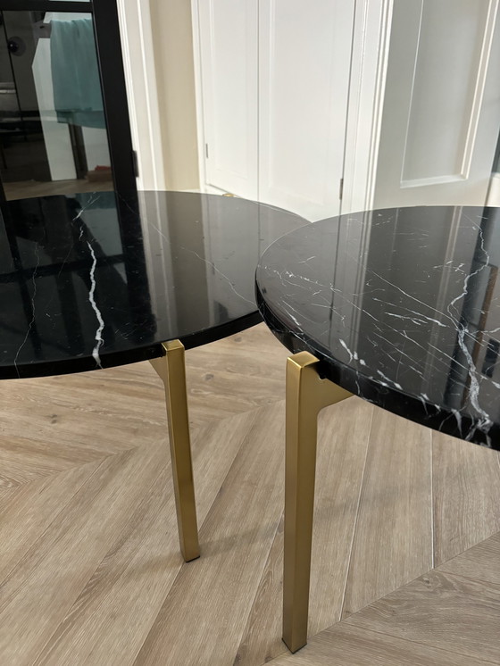 Image 1 of Furnified Marble Coffee Tables (79 And 58 Cm)