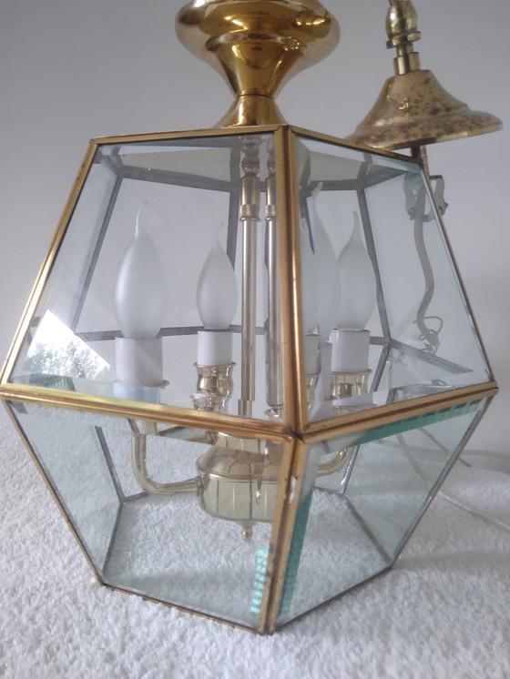 Image 1 of Deknudt Pendant lamp with 4 light points.