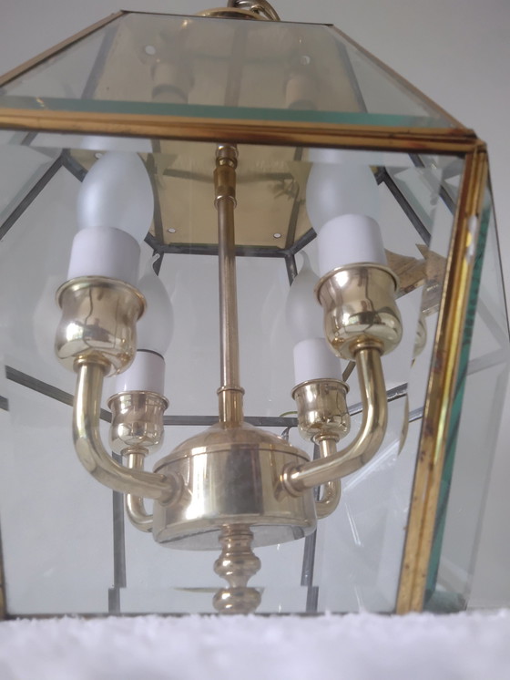 Image 1 of Deknudt Pendant lamp with 4 light points.