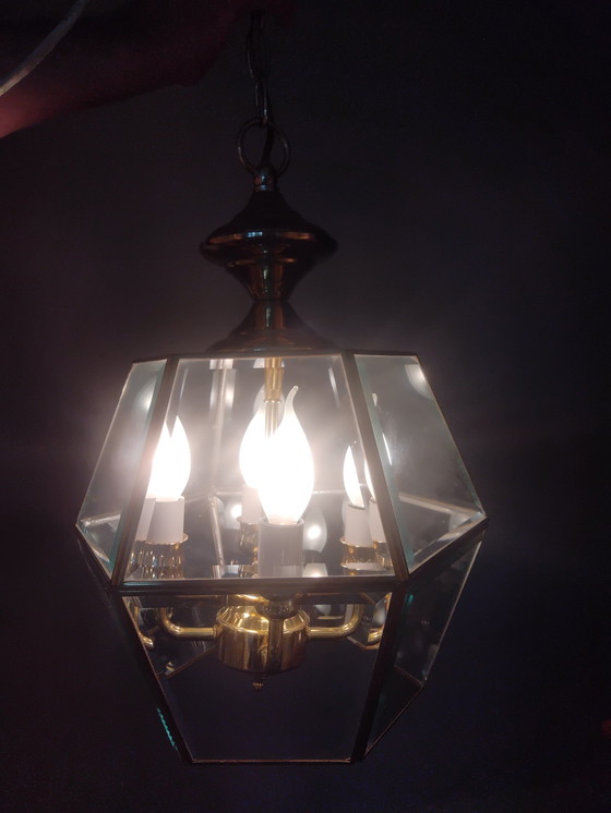 Image 1 of Deknudt Pendant lamp with 4 light points.