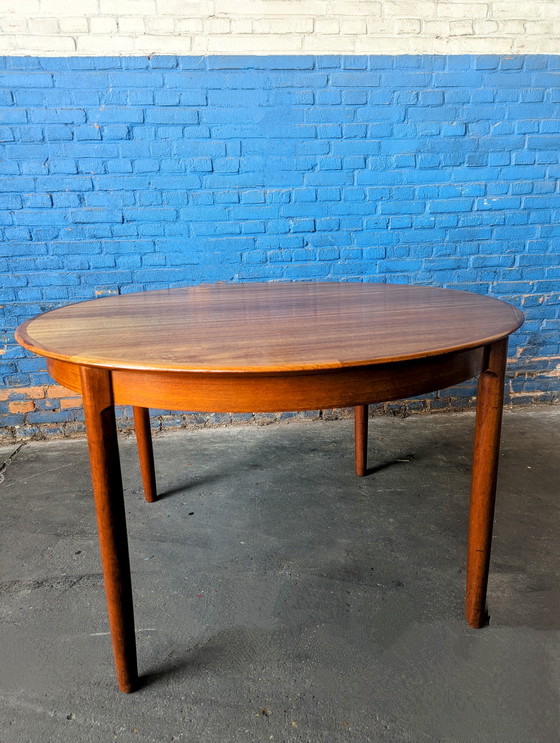 Image 1 of Midcentury Danish dining table 120 cm