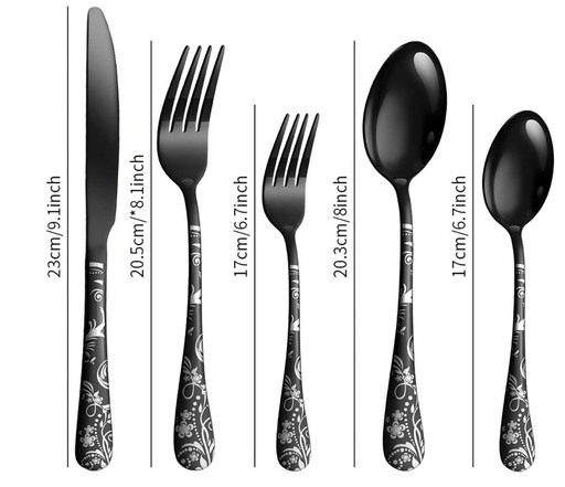 20 Piece Stainless Steel Flatware Set