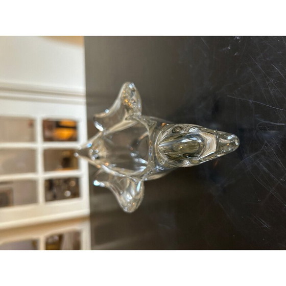 Image 1 of Vintage crystal pocket in the shape of a bird