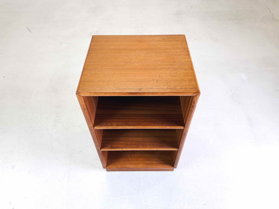 Image 1 of Mid - Century chest of drawers bedside table Dyrlund Teak Danish