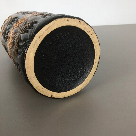 Image 1 of Large vintage Fat Lava Vase by Scheurich Germany 1970s