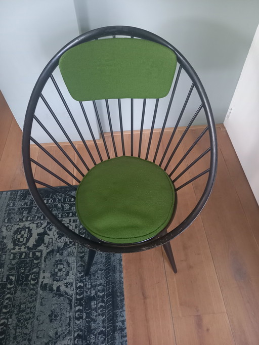 Yngve Ekström Original "Circle" Chair 1960S, Sweden