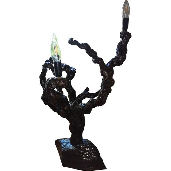 Image 1 of Lampada da tavolo vintage in vite, 1970