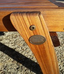 Chaise longue Teak & Garden avec coussin Teak & Garden