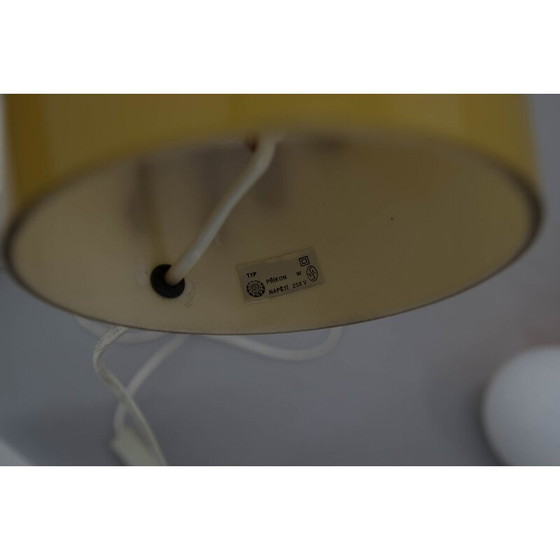 Image 1 of Coppia di lampade da comodino vintage in vetro, 1960