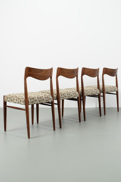 Set of 4 Danish chairs