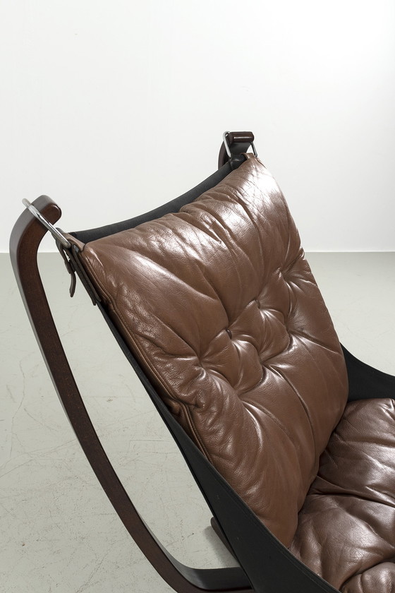 Image 1 of 2x vintage 'Falcon' armchairs