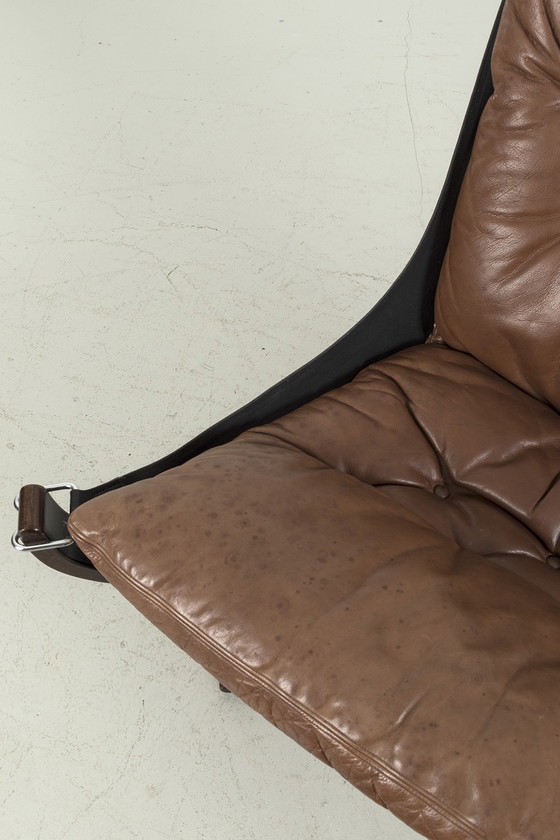 Image 1 of 2x vintage 'Falcon' armchairs