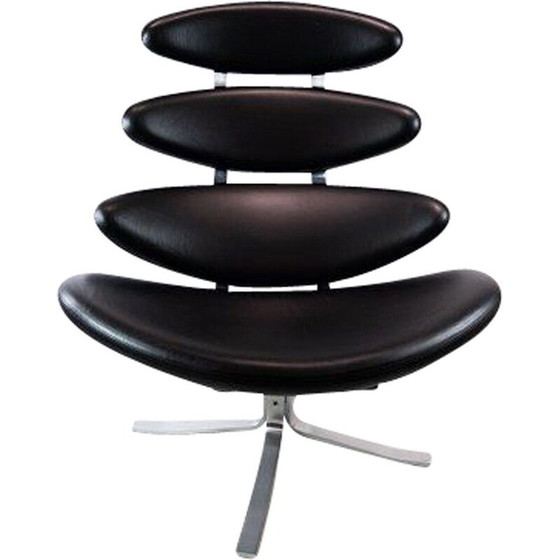 Image 1 of Vintage Corona easy chair by Poul M. Volther 1964s
