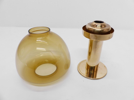 Image 1 of Scandinavian candleholder Hans-Agne Jakobsson Claudia Jaune Miel L10227 1960