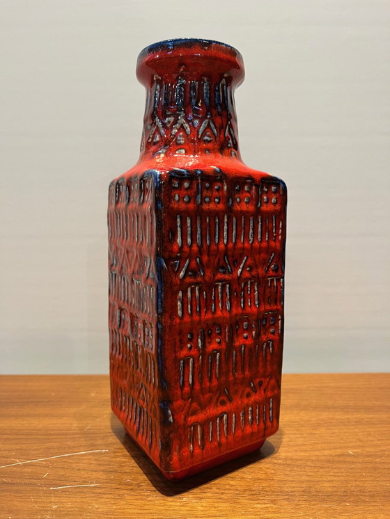 Image 1 of Model 70-25 Vase By Bodo Mans For Bay Keramik, Germany, 1960S