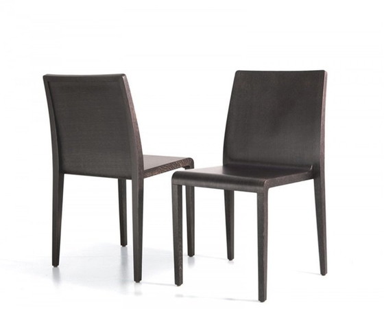 Image 1 of 2x Pedrali Young 420 In Wenge chair