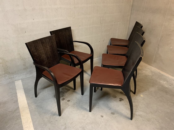 Image 1 of 6x Milano Danilo Silvestrin dining chair